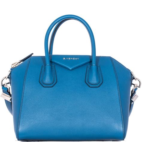 givenchy antigona blu small|givenchy mini antigona sale.